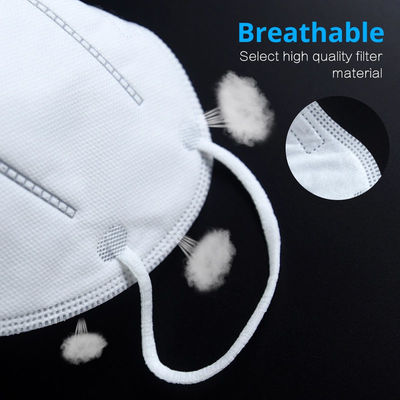 Kain Polyester FFP3 Fiberglass Gratis KN95 Masker Wajah