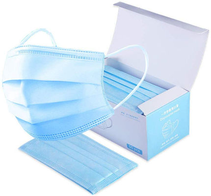 Resistensi Nafas Rendah Tidak Berbau Masker Wajah Non Woven