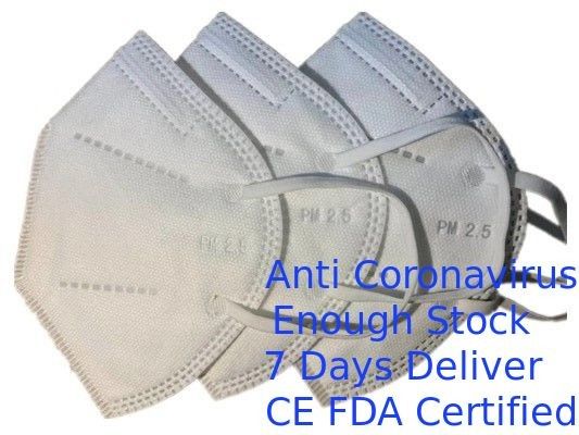 Elastic Earloop BFE99 KN95 Masker Wajah Non Woven