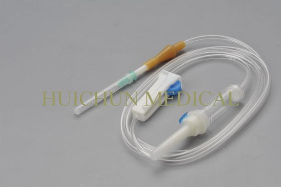 Set Infus Medis Sekali Pakai Kink Resistant PVC