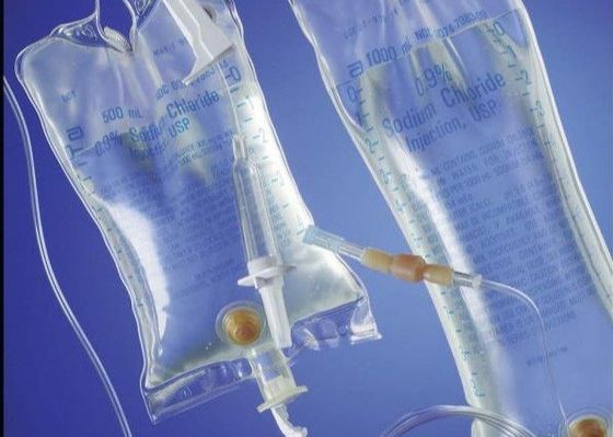 Infus Intravena Tahan Dampak 0.36mm Rumah Sakit Iv Bag